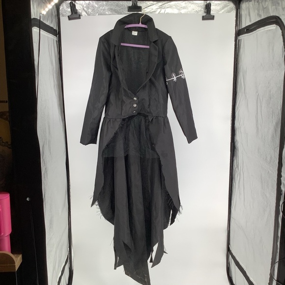 Halloween Costume Day of the Dead Japanese Streetwear Punk Jacket - Picture 2 of 8